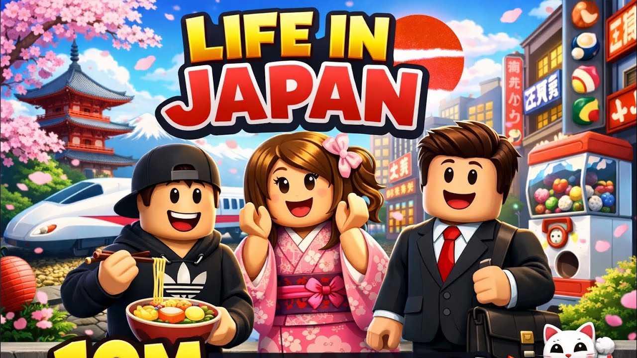 ANIME LIFE IN JAPAN ROBLOX GAME 🎮! WATCH TILL END FOR SURPRISE 