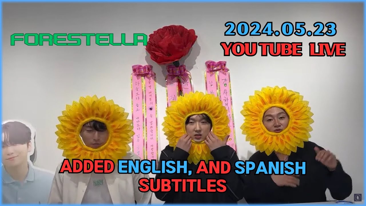 #Forestella 가정의 달 YOU TUBE LIVE [Add subtitles]