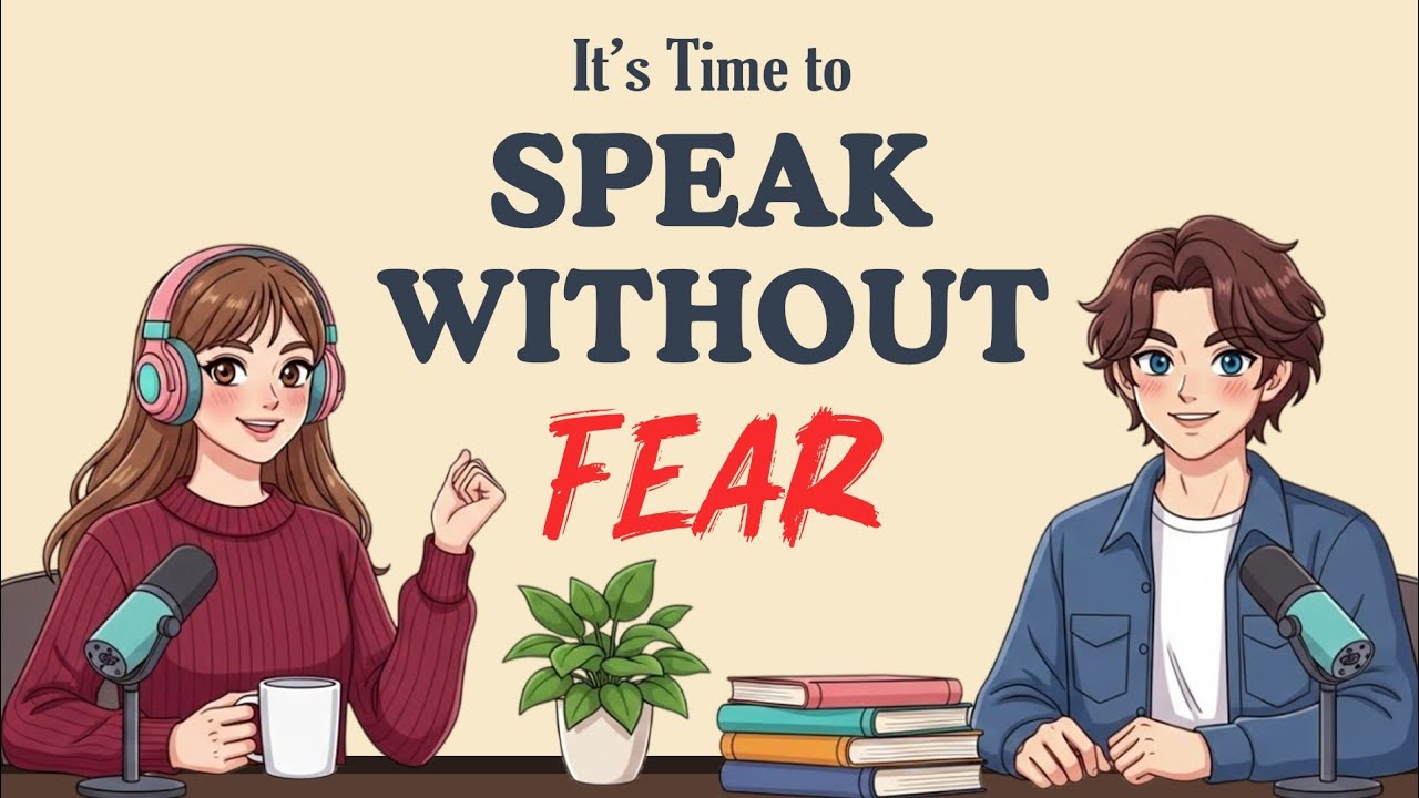 Speak English Confidently Without Fear  | English Podcast for Learning English