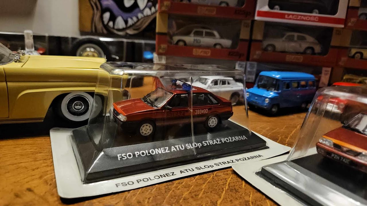 Jeden z lepiej wykonanych - Polonez Atu z Deagostini 1:43 Legendy FSO