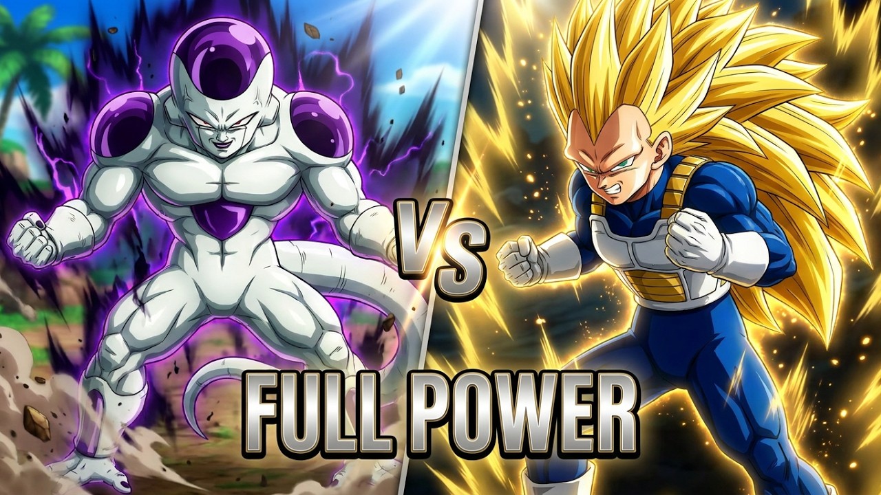 DragonBall SparkingZero: Frieza (Z) Full Power 🆚 Vegeta (Daima) Super Saiyan 3 at the Island!