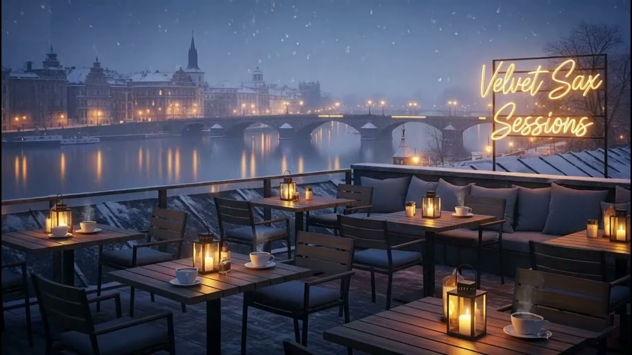 4K Deep Focus Jazz || Coffee Shop Ambience for Getting Work Done- no ads