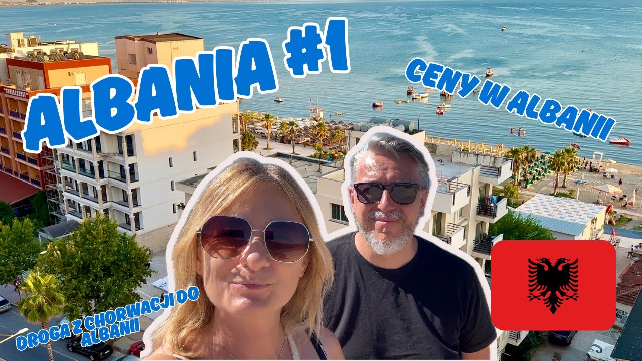Droga do Albanii z Chorwacji. Durres.