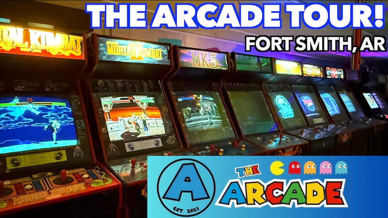 The Arcade in Fort Smith, AR Arcade Tour! | An unexpected GEM!