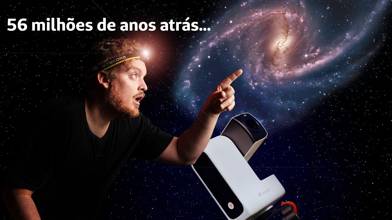 Fotografei o universo profundo (resultado absurdo) - Review completo Seestar S30 Pro