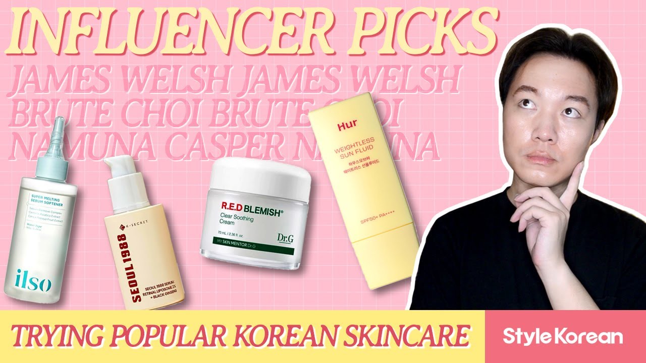 Korean Skincare Recommended by INFLUENCERS - Dr. G, House of Hur, ILSO, Seoul 1988 💦 oily skin