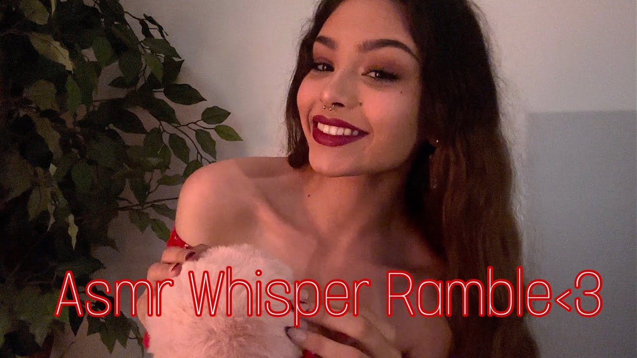 [ASMR] Whisper Ramble ❤️🥰 tnx 4k