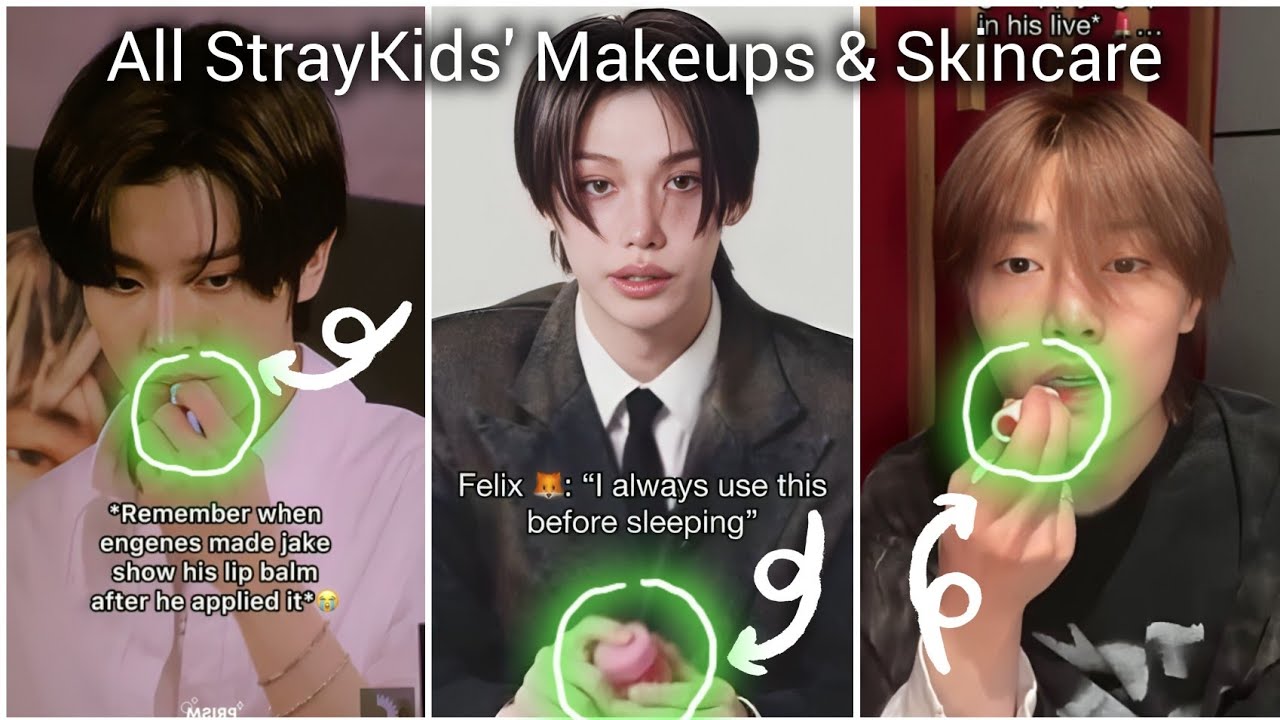 Stays catch StrayKids USING THESE MAKEUPS & SKINCARE 🚨😳 Get yours Now 😌💖