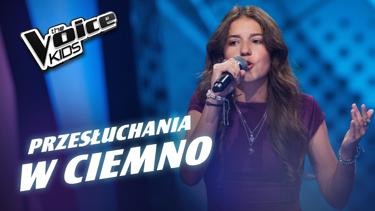 Ania Jankowska - &bdquo;End Of Beginning&rdquo; - Przesłuchania w ciemno | The Voice Kids Poland 9