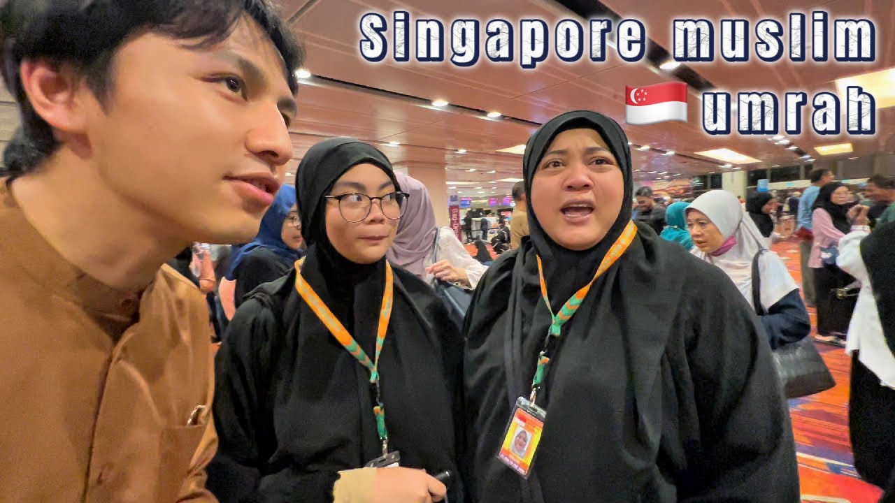 How muslims in Singapore celebrate before going to umrah?