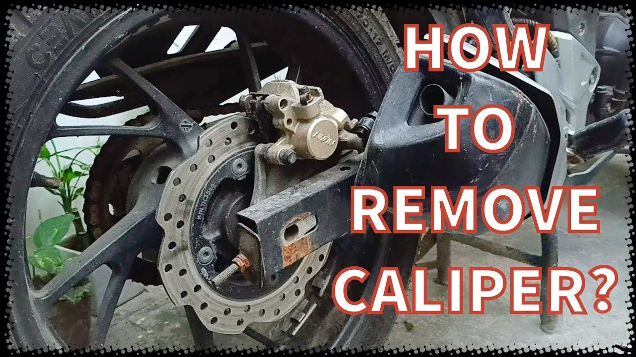How to remove Rear Caliper of Honda Hornet 160R