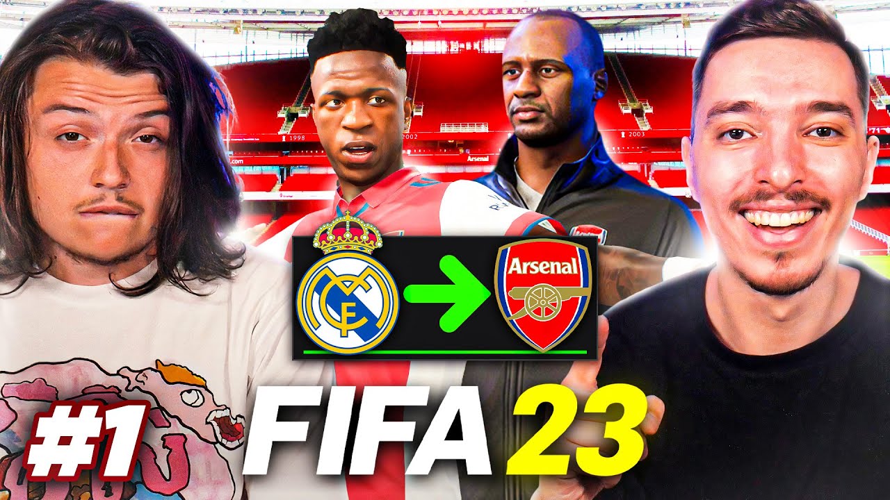 PRIMA MEA CARIERA LA FIFA 23 CU ARSENAL! VINICIUS JR AJUNGE IN PREMIER LEAGUE! FIFA 23 ROMANIA !!!