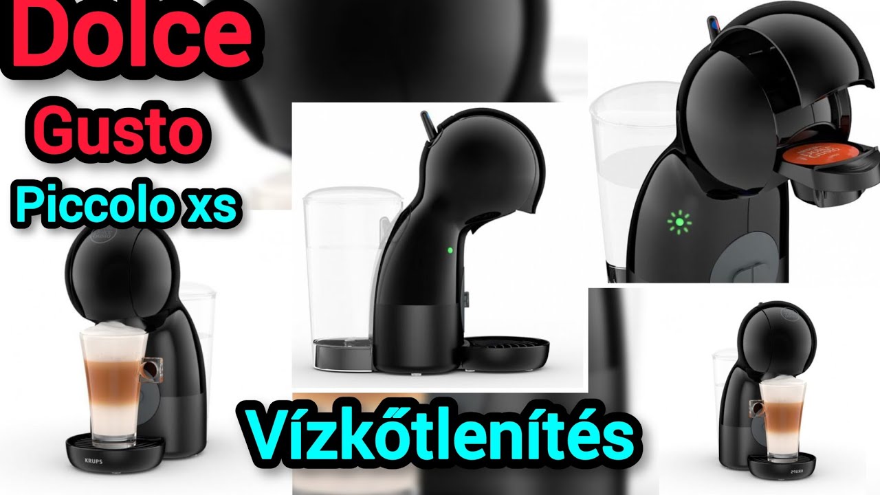 Dolce Gusto Piccolo XS vízkőtlenítés