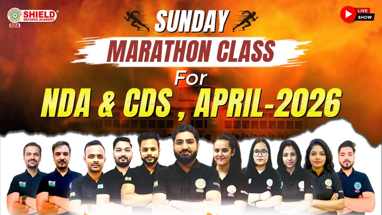 NDA-CDS 01 2026 Maha Marathon - 01 | NDA Marathon 2026 Class | Nda Coaching lucknow