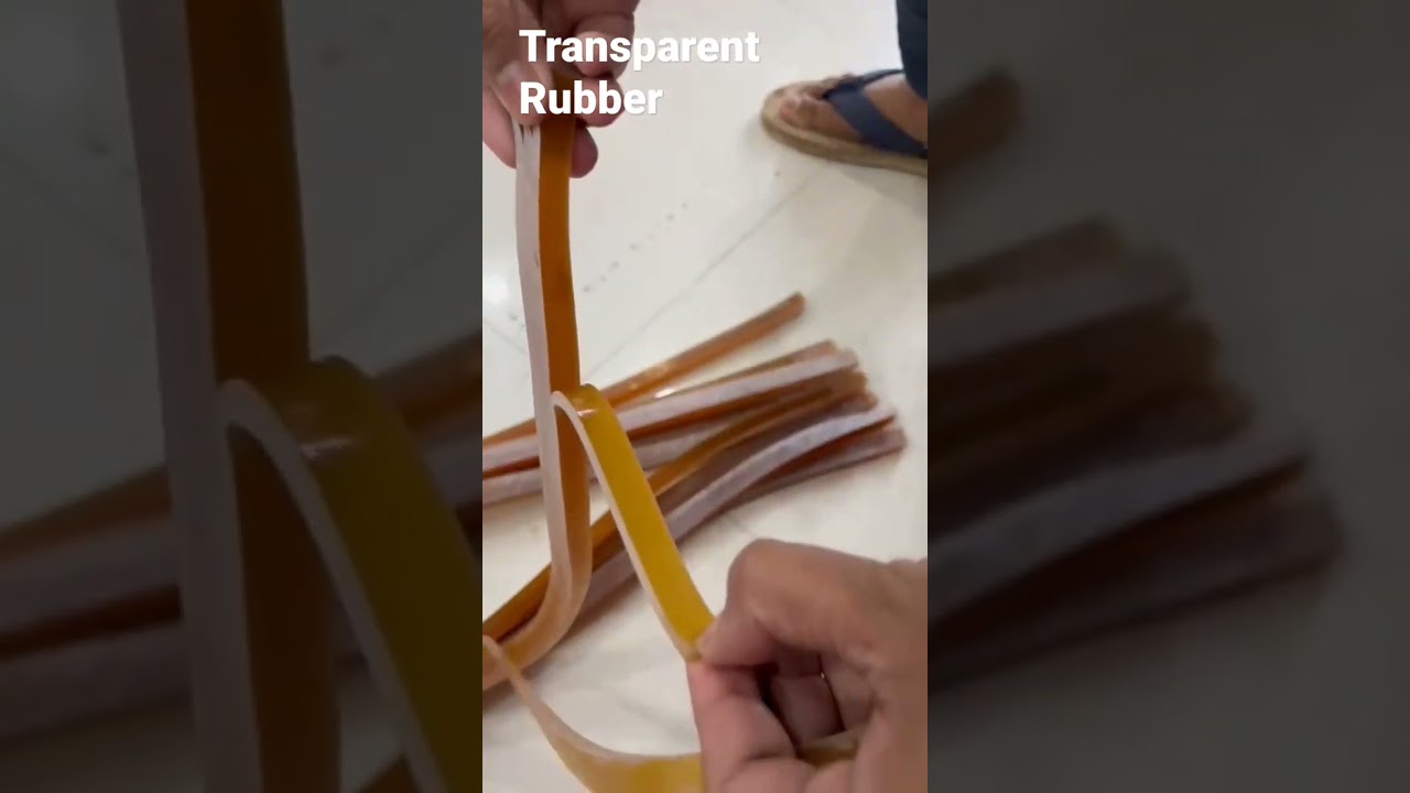 Transparent Rubber Made By Nepal Fast Time India Slingshot Best Rubber for Long Target