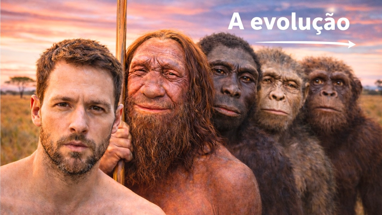 A EVOLUÇÃO da Humanidade:  Não foi como te ensinaram...