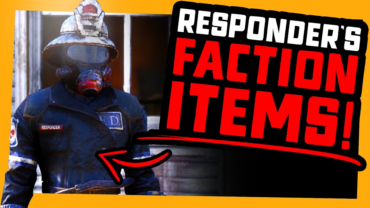 Fallout 76 | The Responder's Outfits and Gear!