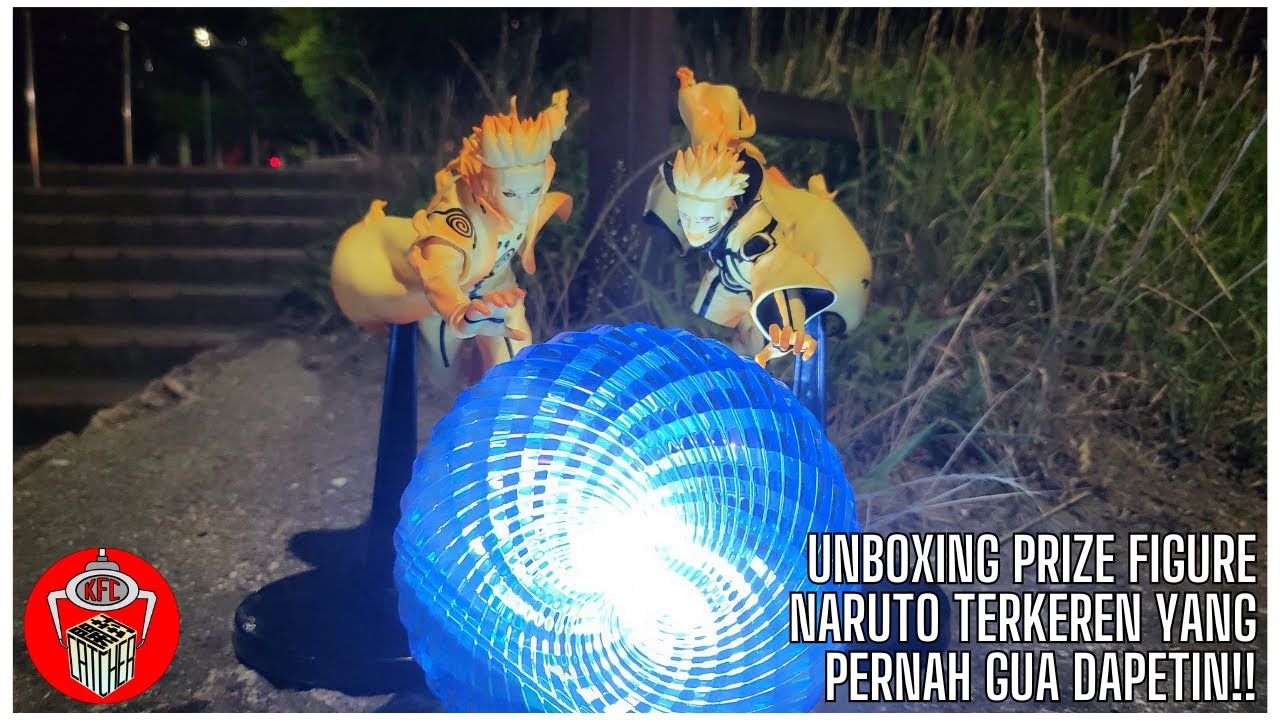 [GIGO X NARUTO] UNBOXING ACTION FIGURE GIGO LIMITED FIGURE!! NARUTO, MINATO & RASENGAN EFFECT LIGHT!