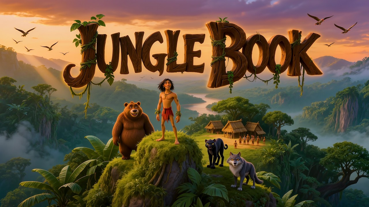 Jungle Book | Nursery Rhyme & stories | Rhymes & Kids Songs | Latest Song 2025 @chulbulibulbul-o4e