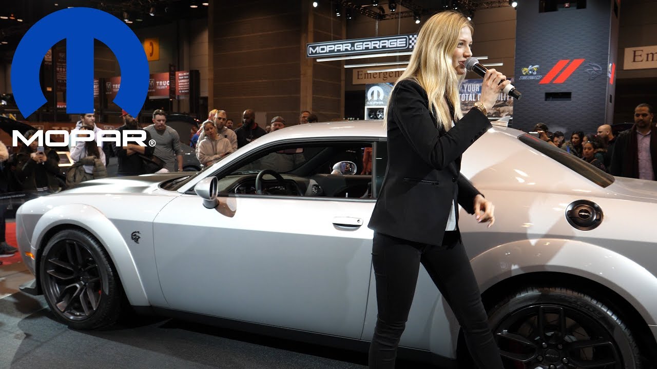 Dodge SRT Challenger Hellcat REDEYE Widebody at 2019 New York Auto Show Presentation  (NOT DEMON)
