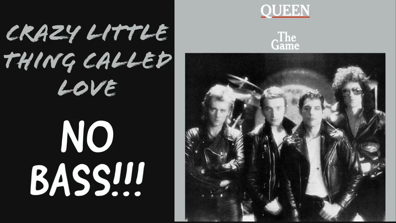 Queen - Crazy Little Thing Called Love With NO BASS!!!