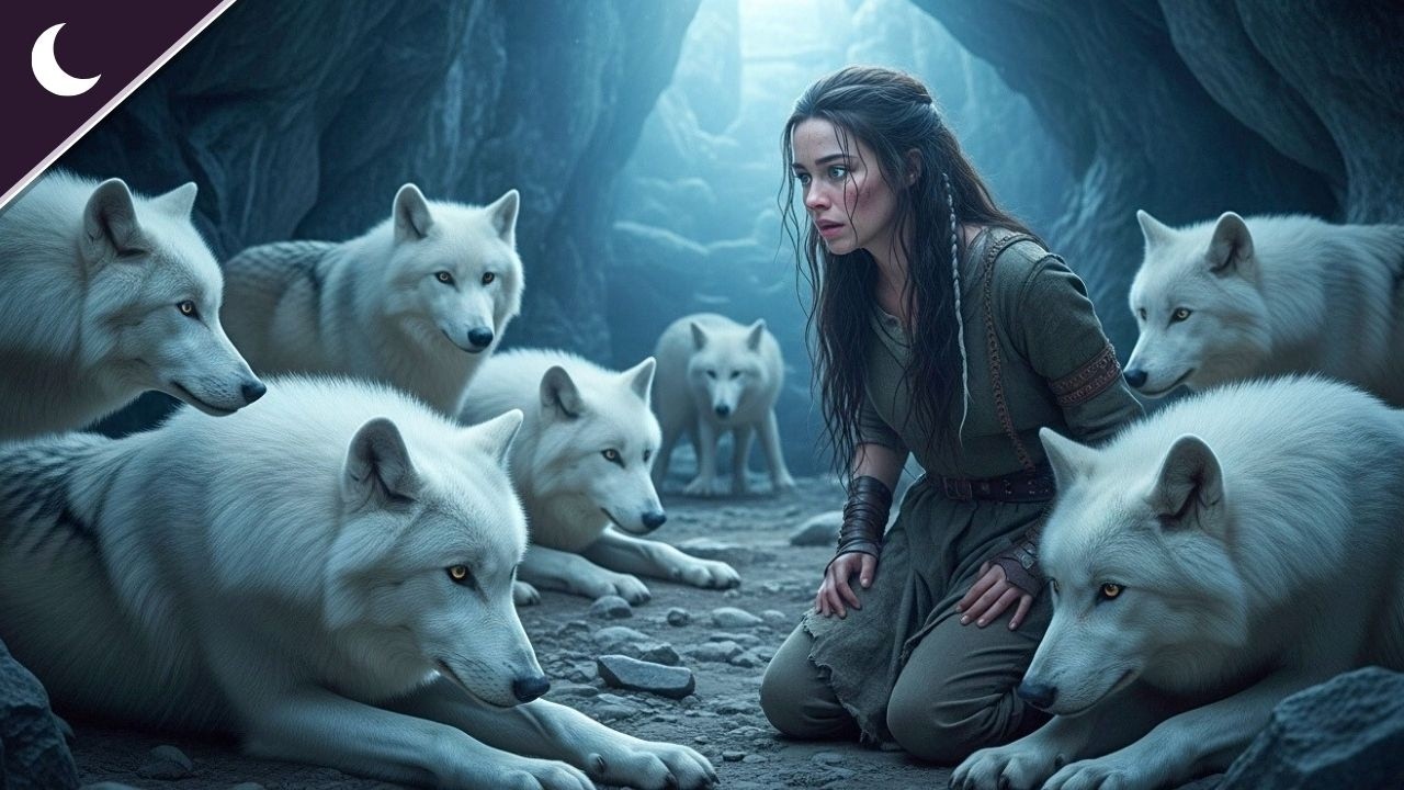 8 White Wolves Were Sent by the Alpha King to Fetch Her — They Bowed to Her Instead