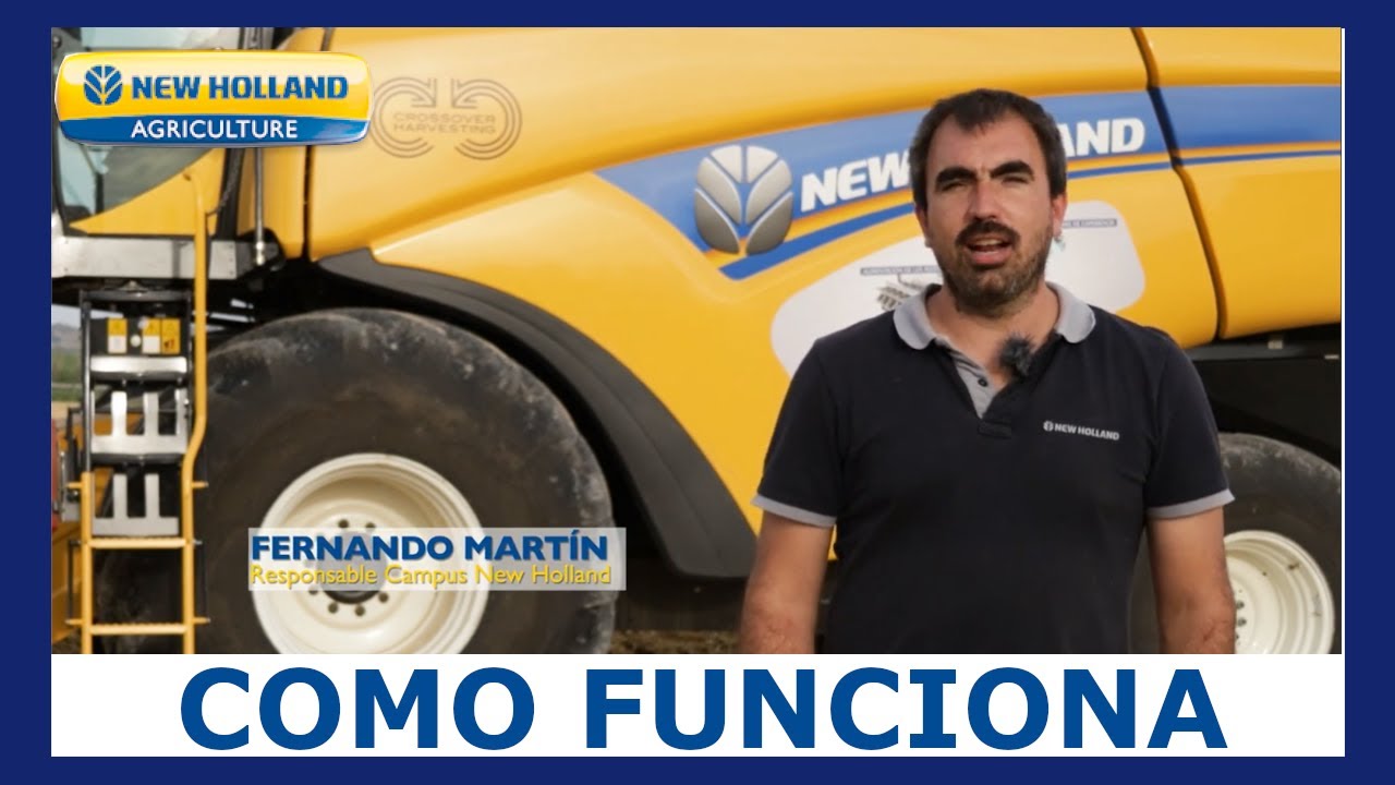 New Holland Reviews. ¿Cómo funciona la cosechadora CH7.70?