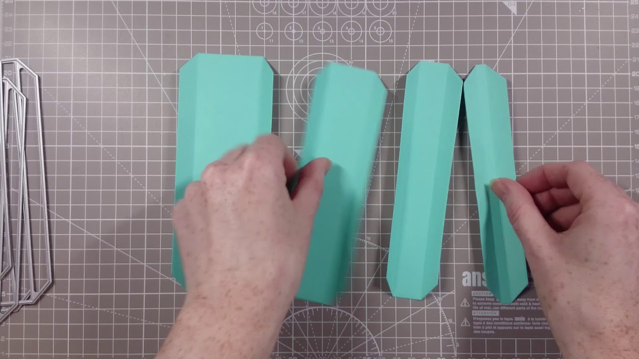 Mini Album Hinge & Binding Die Set Demo | Simply Made Crafts By Helen Griffin