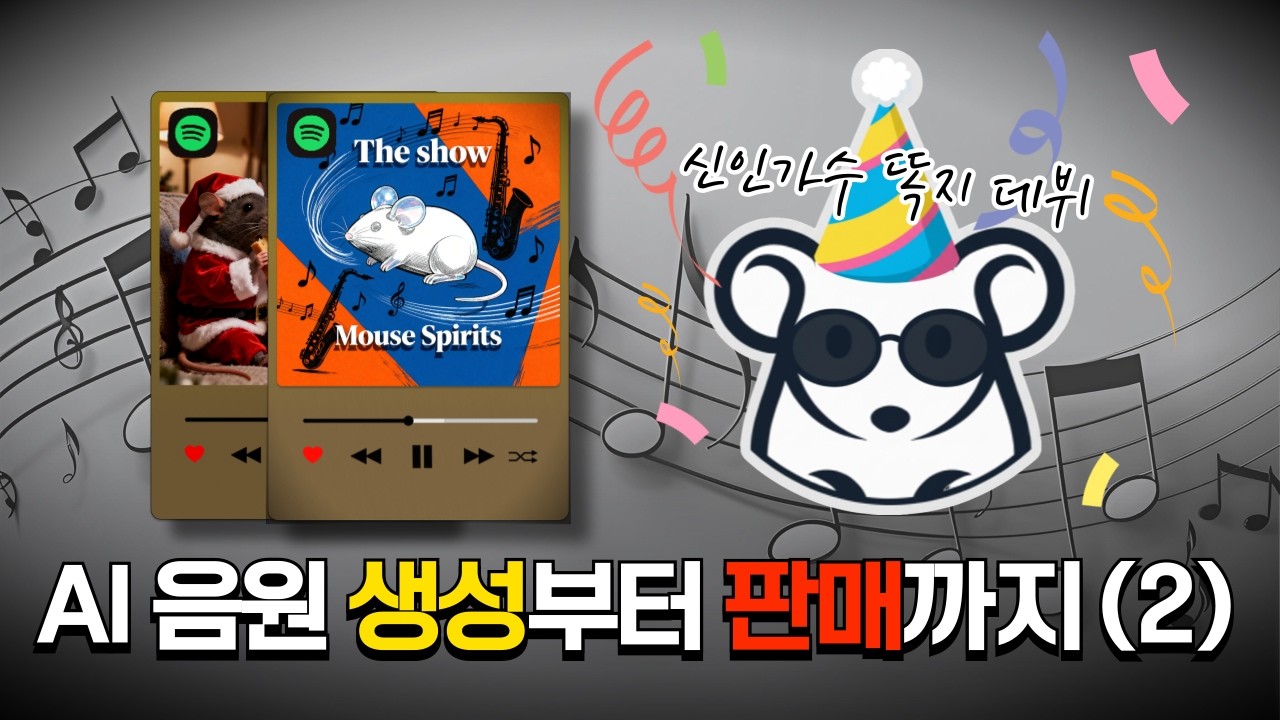 다들 몰래 하고 있는 AI 음원 판매하는 방법, 전부 공개하겠습니다.