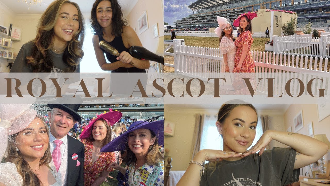 Get ready with me & Royal Ascot vlog (with my best friend) | Carly's Corner
