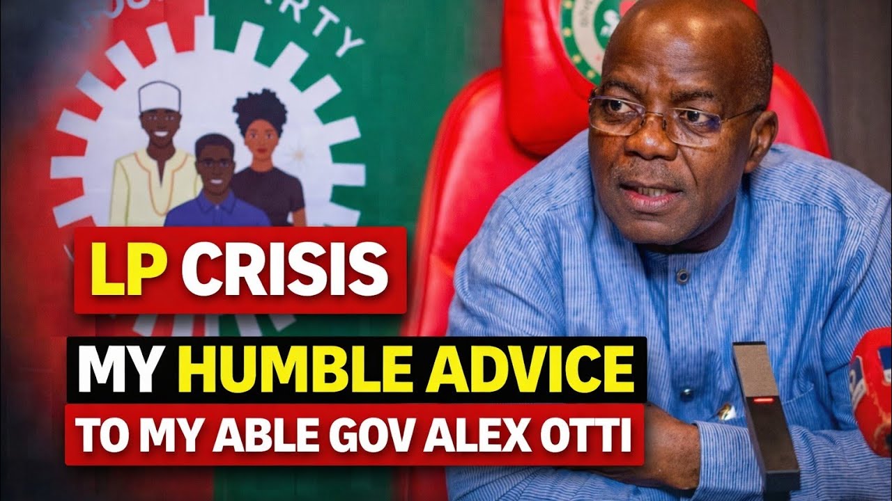 LP Cri$is: My Advice to Gov Alex Otti — A Serious Concern Every Abia Citizen Must Hear