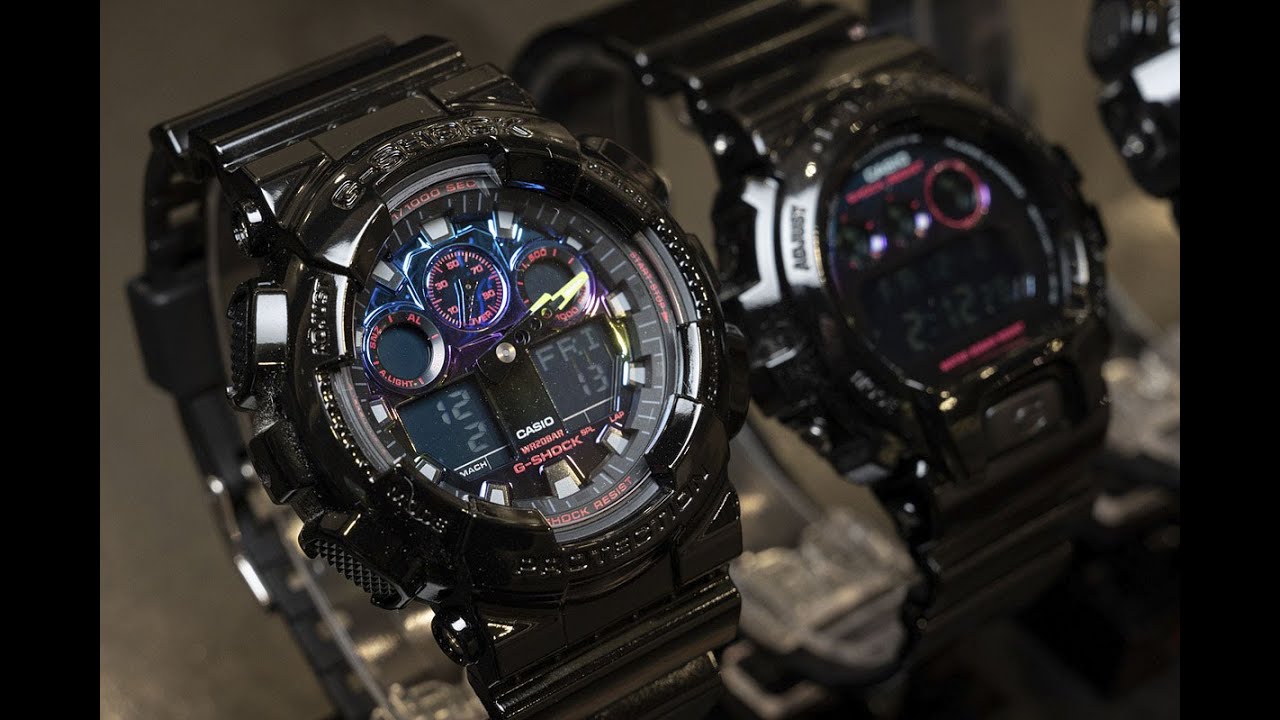 Reloj para Gamers GA-100RGB Casio G-Shock