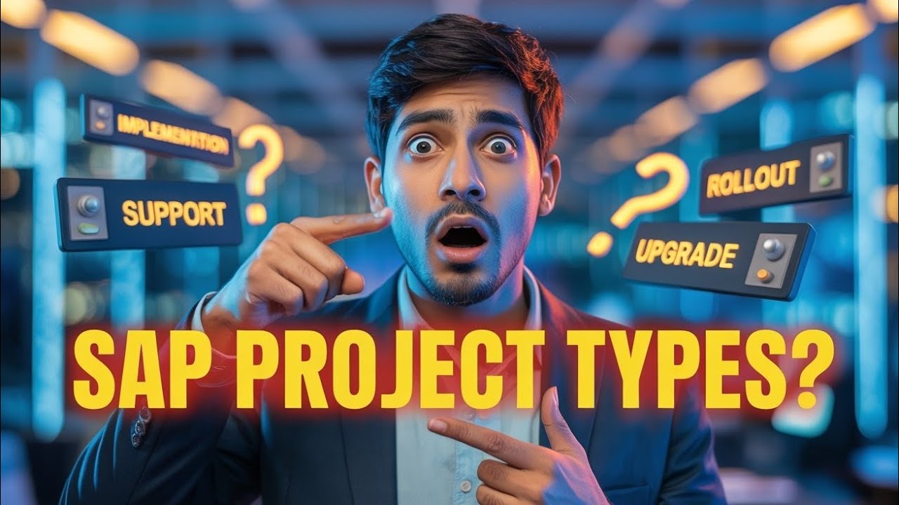 Types of SAP Projects Explained 🔥 | Real-Time SAP Projects in MNCs 