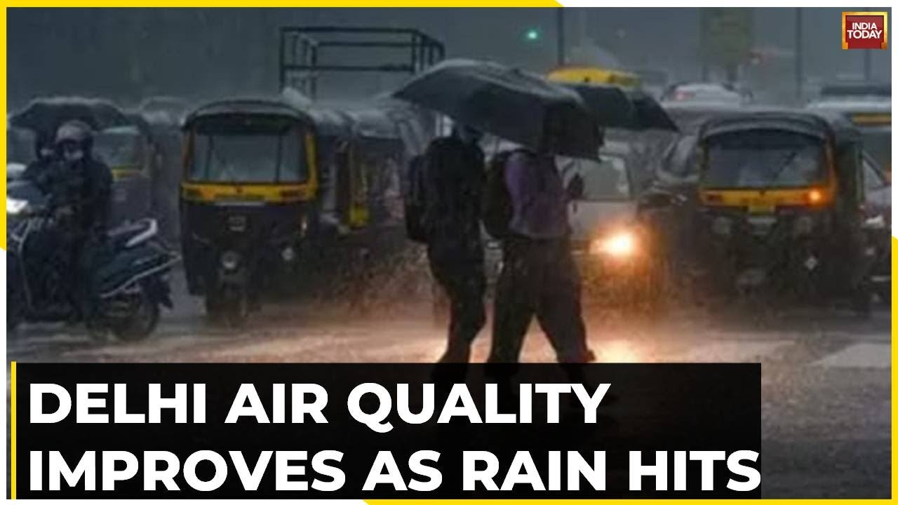 Overnight Rain Improves Delhi's Air Quality, More Showers Likely Today