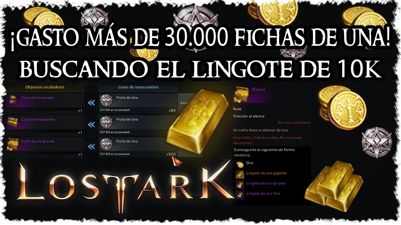 LINGOTE DE 10.000 DE ORO ¿Lo Consigo? | PMC Lost Ark