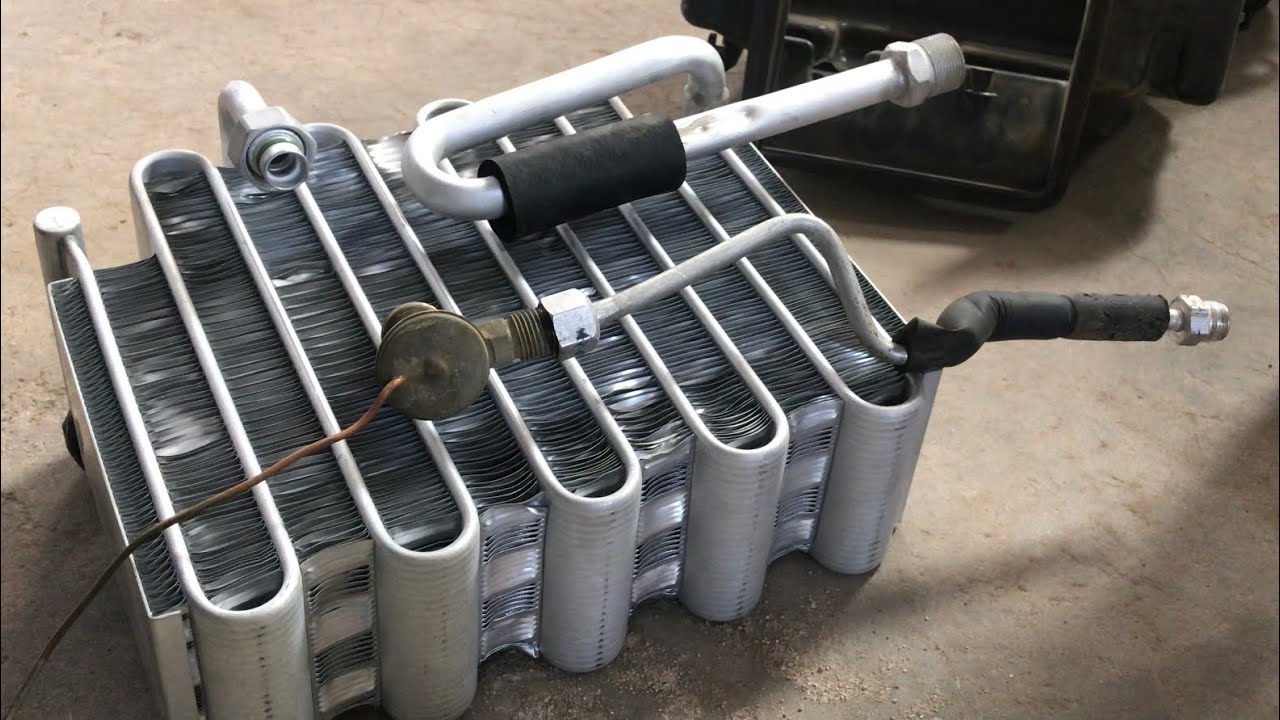 How to replace evaporator/TOYOTA/HILUX...