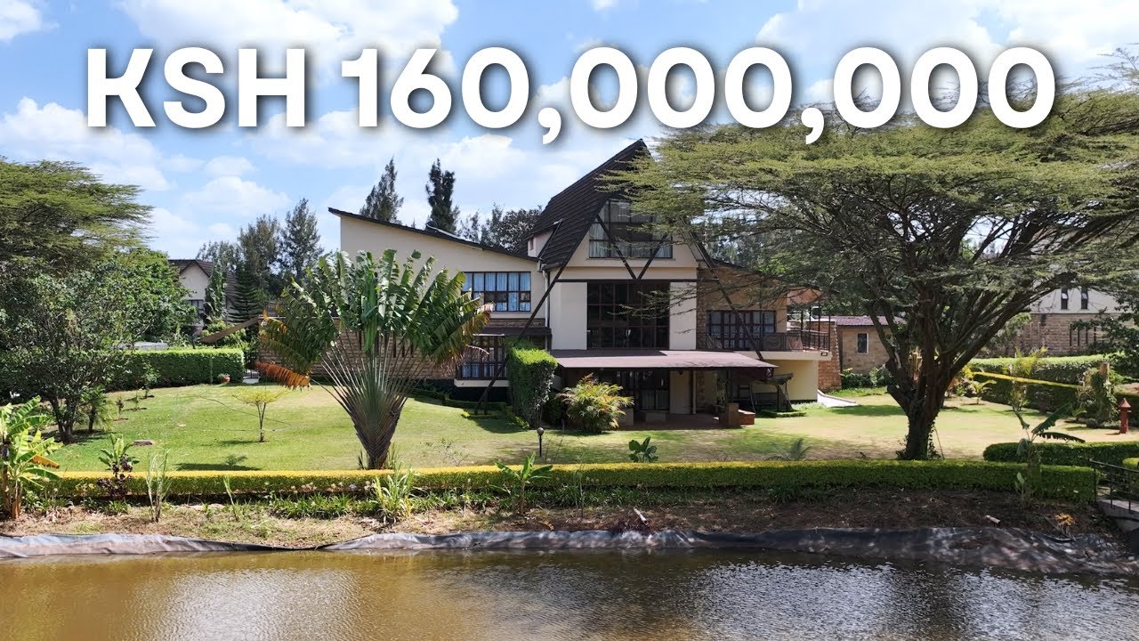 Inside Ksh.160,000,000 5 Bedroom Mansion House Tour in Karen Nairobi Kenya