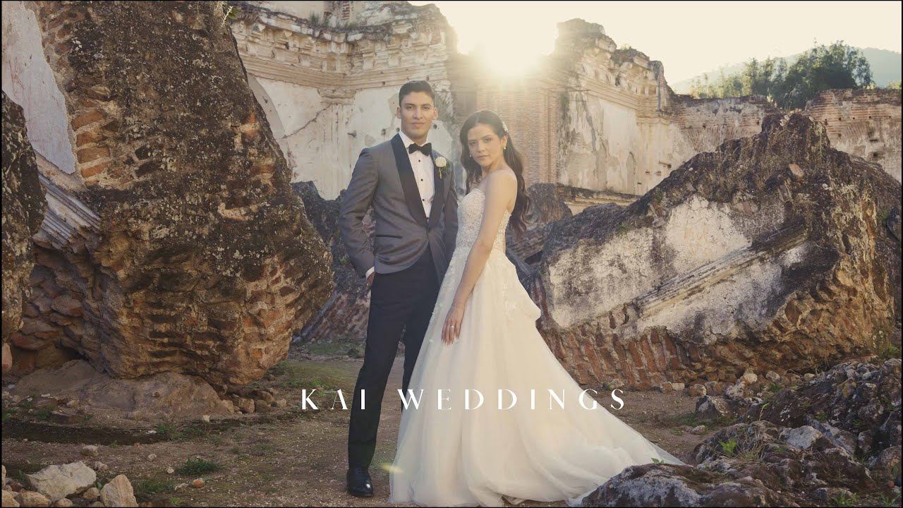 Wedding Antigua Guatemala // Las Ruinas de la Recolección // Valentina & Andrés Preview 4k //