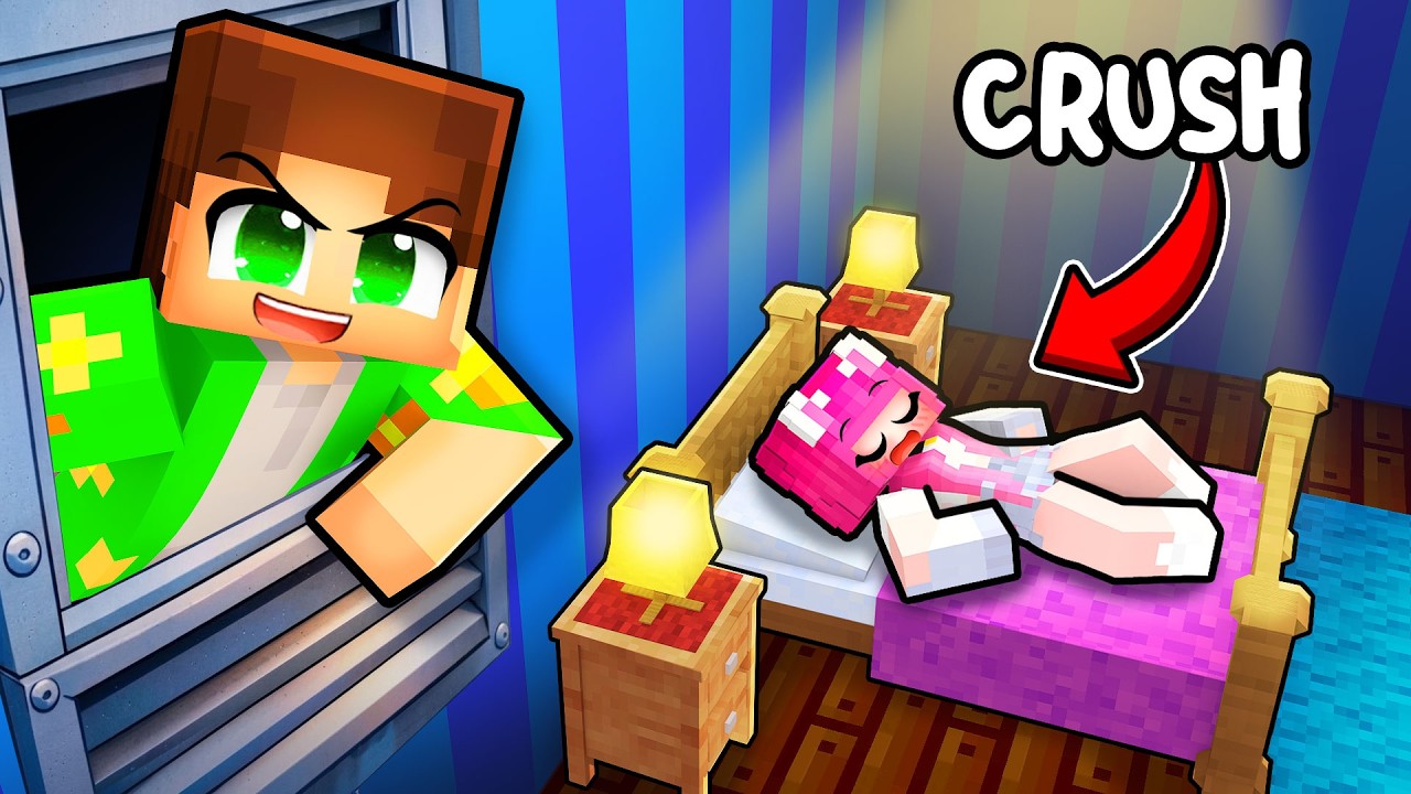 Locuiesc in *CASA* PRIETENEI fara sa Stie in Minecraft...