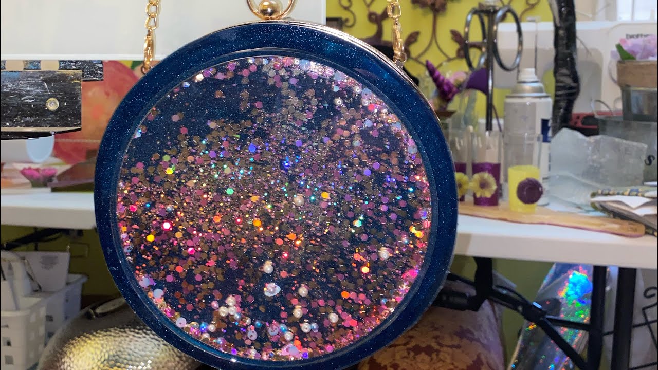 #108 HOW TO MAKE A RESIN SHAKER PURSE!!