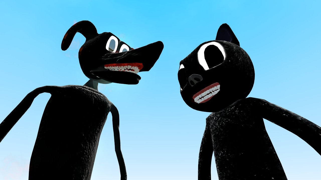 NEW CARTOON DOG JERRY VS CARTOON CAT!! Garry's Mod [Cartoon Cat Trevor Henderson] Tapliasmy Gameplay