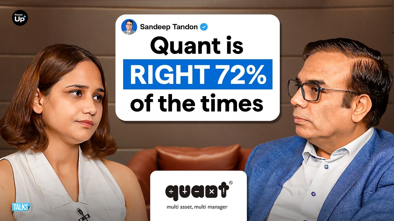 India is in 'Risk On' Period - Sandeep Tandon, Founder and CIO of Quant l Power Talks Ep 14
