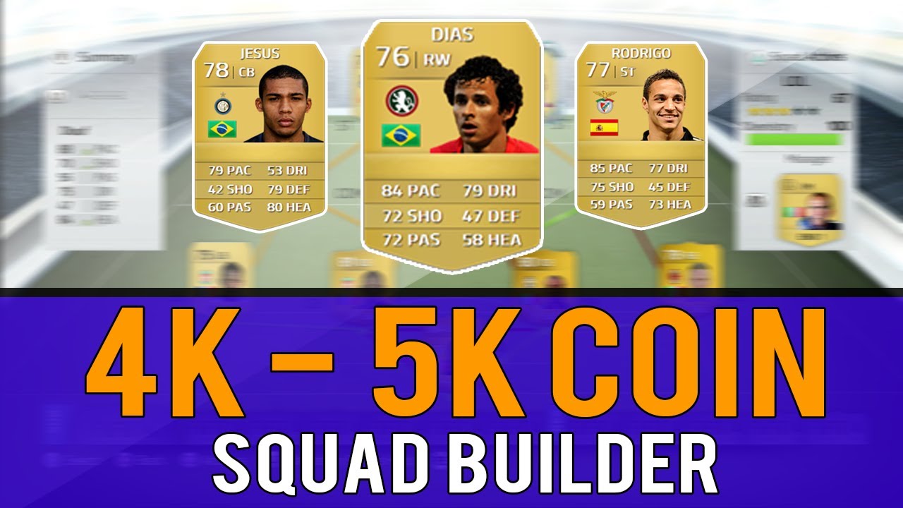 FIFA 14 Ultimate Team | Squad Builder | 4K - 5K Market Crash Hybrid | FT. Rodrigo & Danilo Dias