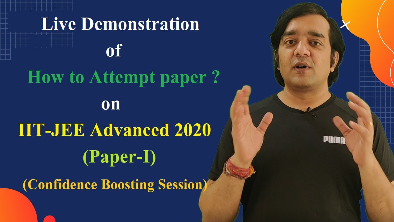 Live Demonstration🔥🔥 of how to attempt JEE Advanced Paper (on actual JEE Advance-2020 P-1)? JEE 2021