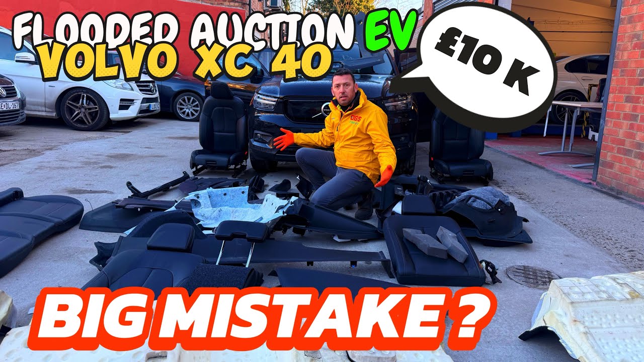 A £10,000 Flooded Volvo XC40 EV From Auction… Did We Just Get Scammed?!