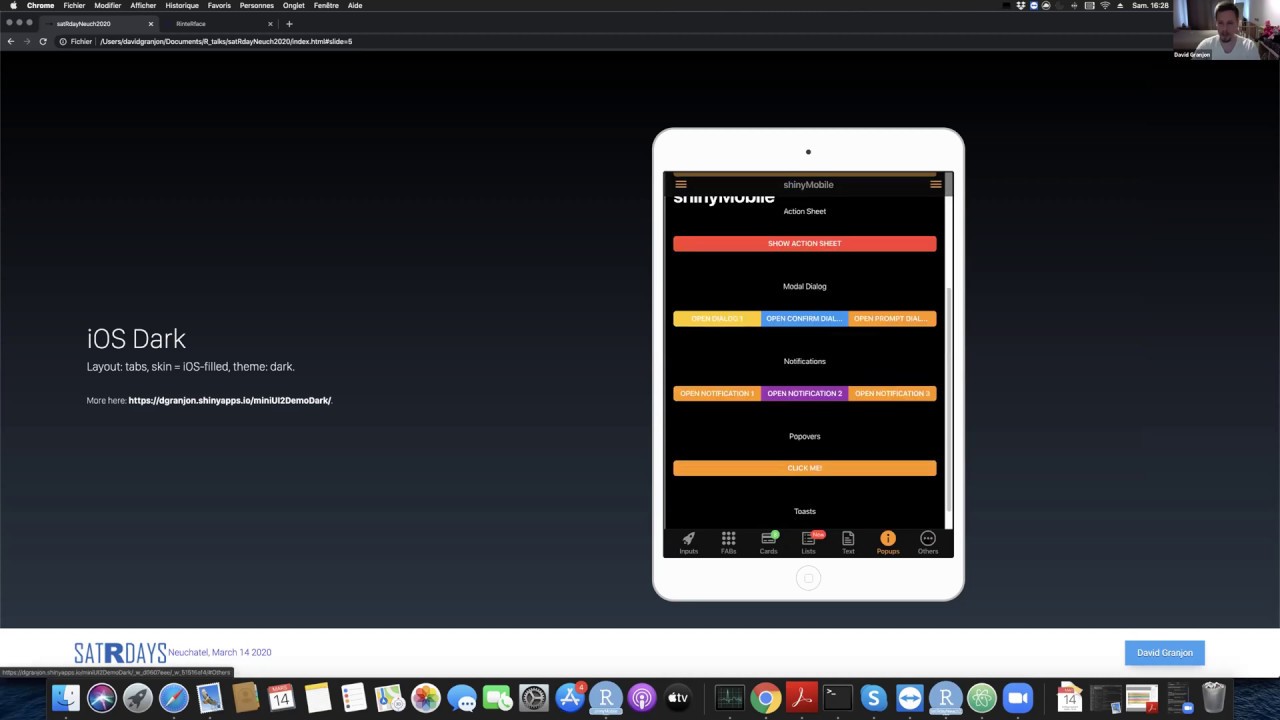 David Granjon: shinyMobile: Mobile-Ready Shiny Apps