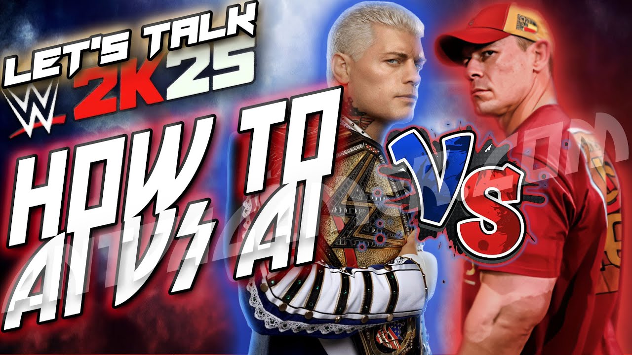 WWE 2K25: как проводить симуляции матчей с использованием процессора против компьютера | Обучающе...