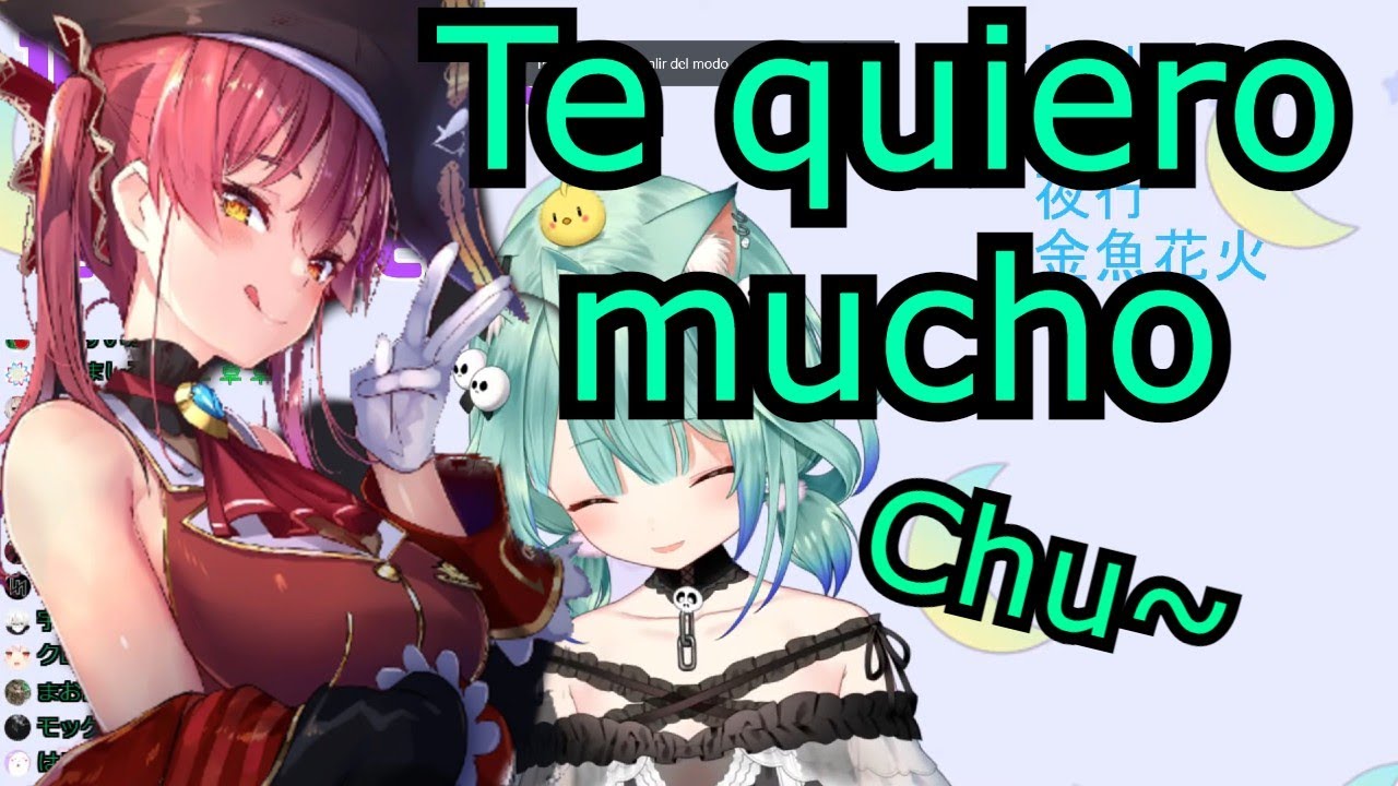 Rushia se pone muy cariñosa con Marine luego de llegar al millon【Hololive sub español】Houshou Marine
