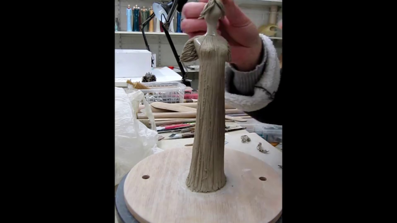 Figurine ange en céramique