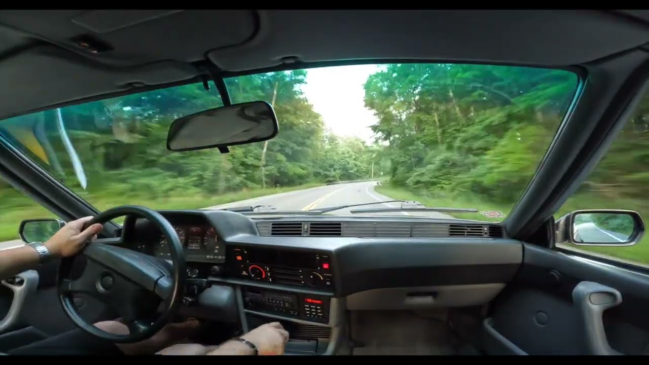 1988 BMW M6 test drive!